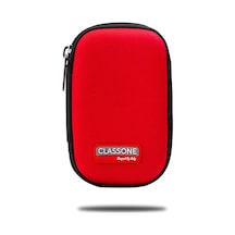 Lexroo Classone 5.5 İnç Hd2001 2.5 Hdd Taşıma Çantası, Kırmızı