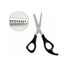 Berber Kuaför Ara Makası 6 Cm Paslanmaz Çelik Plastik Saplı Makas Lisinya