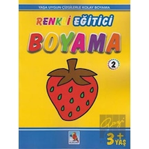 Renkli Eğitici Boyama 2 - 3+ Yaş Nurdan Yayınları  -  Nurdan Yayınları