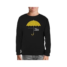 Lord Tshirt How I Met Your Mother - Umbrella Siyah Çocuk Sweatshirt Siyah