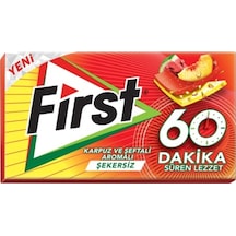 First 60dk Karpuz Şeftali Aromalı Sakız 27 G