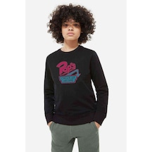 Tshirthane Riverdale Pop'S Chock'Lit Shoppe Baskılı Unisex Çocuk Siyah Sweat