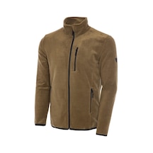 Ghassy Co. 3 Cepli Tam Fermuar Erkek Polar - Açık Haki Ghassy Co. 3 Cepli Tam Fermuar Erkek Polar - Açık Haki