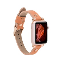 Apple Watch Uyumlu Deri Kordon 42-44-45mm Ferro Rt Nu3 Diğer
