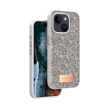 Onegif Apple iPhone Uyumlu 15 Bright Simli Kapak - Gold Bzsxx00 1