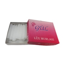 Küçük Beyaz Mum 20li Kutu 4881 Çok Renkli