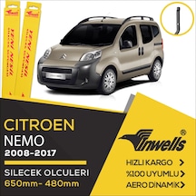 Citroen Nemo Muz Silecek Takımı 2008-2017 İnwells N11.2139