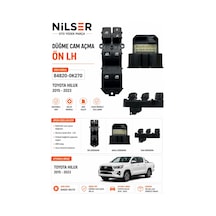 Toyota Hilux Cam Düğme 2015-2023 Ön Sol