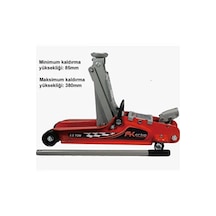 Friko 2.5 Ton Alçak Profil Hidrolik Kriko 13.3 Kg