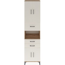 Hyperion Dolap 3 Raflı 3 Çekmeceli 4 Kapaklı 60x44x243 Çam-aytaşı Atlas Çam