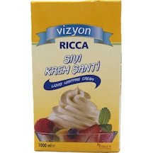 Vizyon Ricca Bitkisel Sıvı Krem Şanti Şekerli 1 lt