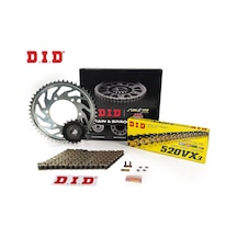 Dıd Zincir Dişli Seti Ktm Smc / R / Abs 690 Cc 2008-2020 / Zincir : Dıd-520vx3 Gold -118 / Dişli: Jt 16t - Sunstar 42t