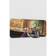 Baizhu Genshin Impact Anime Gacha V5 - 70x30 Xl Gaming Mouse Pad Fare Altlığı