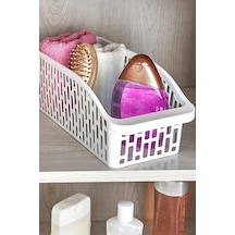 4 Adet Buzdolabı Sepeti Dolap Içi Düzenleyici Sepet Organizer Buzdolabı Sepeti Uzun Org-21 Plast Diğer
