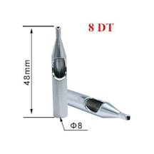 8 Dt L316 Paslanmaz Çelik İğne Ucu - Tattoo Çelik Uç