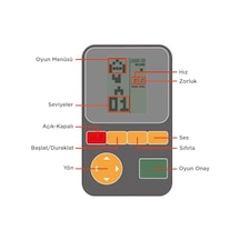 Torima GC-011 El isi Joystick Tetris Gameboy Oyun Kolu i