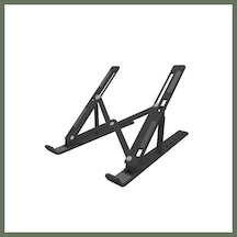 Bezos 7 Kademeli Ayarlı Katlanabilir Laptop Tablet Standı Siyah Bezos1