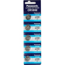 Panasonic CR1632 3V Lityum Düğme Pil 5'li