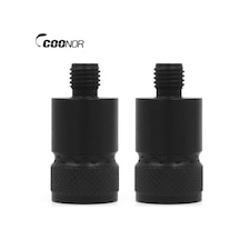 Yifomall Alüminyum Alçıklı Av Mıknatıslı Bağlayıcı 2 Adet - Hızlı Serbest Bırakma, Bankstick Ve Alarm Uyumlu, M3/8" Vida