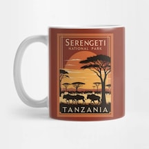 Serengeti Kupa Bardak Çok Renkli
