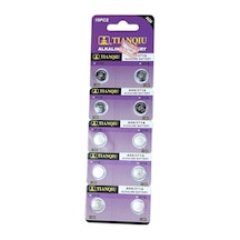 Tianqiu AG6 371A Alkalin Düğme Pil 10'lu