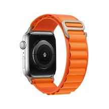 Watch 42mm Mountain Kordon - Turuncu Ahşap