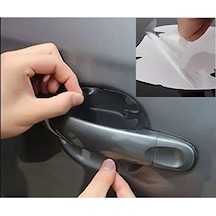 4 Adet Araç Kapı Kolu Koruyucu - Plastik Malzeme
