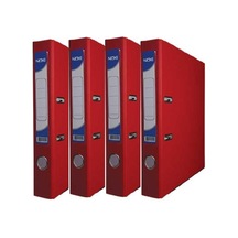 Büro Klasör Kırmızı Dar Noki Kırmızı Büro Klasörü Halkalı 4 Adet