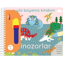 Suyla Boyama Kitabım - Dinozorlar - Aıaı-896968