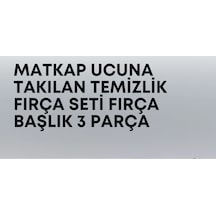 Zenvia 3 Lü Matkap Ucu Temizlik Fırçası Seti Çok Amaçlı Znv2026