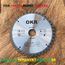 Okr 180 MM Elmas Testere Daire Testeresi Sunta Mdf Ahşap Kesici