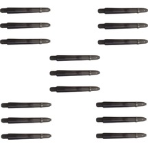 5 Set 15 Adet 48mm Siyah Şeffaf Polikarbon Pc Dart Shaft-şaft