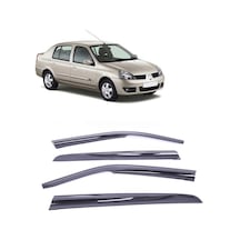 Renault Symbol Sedan 2002.2008 Ön Arka 4 Lü Mugen Cam Rüzgarlığı