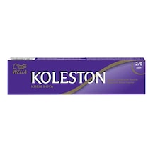 Wella Koleston Single Tüp Boya 2/0 Siyah - 8 Adet Tarı