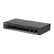 Dahua Cs4010-8et-110, 8 Port, Megabit, Poe 110w, 2 Port Uplink, Cloud Yönetilebilir, Switch