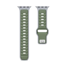 Huawei Watch Gt 3 42mm Tgco Krd-135 22mm Silikon Kordon Strap Kayış - Gri-siyah