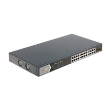 Hıkvısıon 24port Poe 225w 2-sfp Gigabit Yönetilemez Switch Ds-3e0526p-e/m