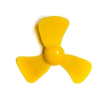 60mm 3 Kanat Pervane Oyuncak Pervane Rüzgar Gülü Su Botu Rc Dıy Motor Propeller