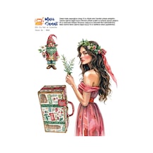Mavi Sanat Ütü İle Rub On Transfer Kağıdı A4 Model No: 0068