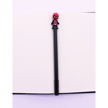 Deadpool Tükenmez Kalem 1 adet Siyah Renk Deadpool Tükenmez Kalem Siyah Mürekkep 