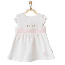 Andywawa AC21685 Something Pretty Elbise White Beyaz 1 - 3 Ay