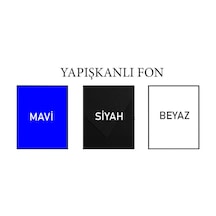 Akvaryum Yapışkanlı Fon ( Folyo ) 100cm X 60cm (H) Siyah