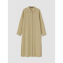 Lcw Modest Yeşil Kadın Gömlek Tunik