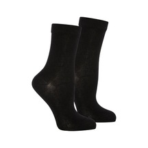 Thermoform Bambu Çocuk Çorap Siyah