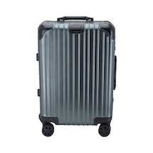 Ççs Ccs 5250 Çekçekli Alüminyum Kasa Kabin Valiz Mavi