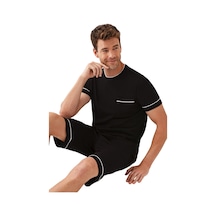 Arnetta Ar3674-s Erkek Şortlu Pijama Takımı Siyah - 929052765 Siyah - 929052765 Siyah