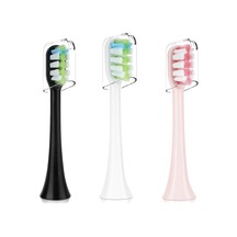 Çok Renkli Soocas X3 X1 X5 Diş Fırçası İçin Diş Fırçası Kafaları, Koruma Kapaklı Xiaomi Soocas X3 Diş Fırçası Kafaları İçin Yedek