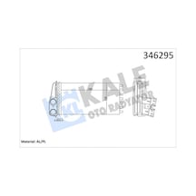 Kalorifer - 220 - Radyatörü 307 - Almparca - 00 249x141x42