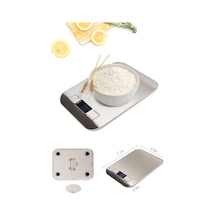 Dijital Gıda Ölçeği Paslanmaz Çelik 1gr- 5 Kg Hassas Ölçek Lcd Ekran Diyet Ölçü Mutfak Terazisi Diğer 43655270