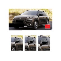 Citroen Cactus Batman Yarasa Ayna Kapağı Piano Black 2017-2021